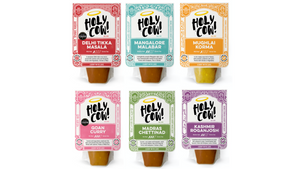 Holy Cow! Vegan Curry Sauces Mixed Case - (6 Different Flavours- Pack of 6)